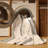 Machine Washable Ortmund Dandelion Minimalist Clear Rug in Brown – Beige Binding-1818752082