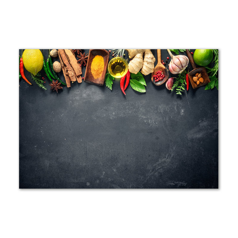 Herbs And Spices - Wrapped Canvas Print