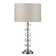 Issac 52cm Polished Chrome Table Lamp