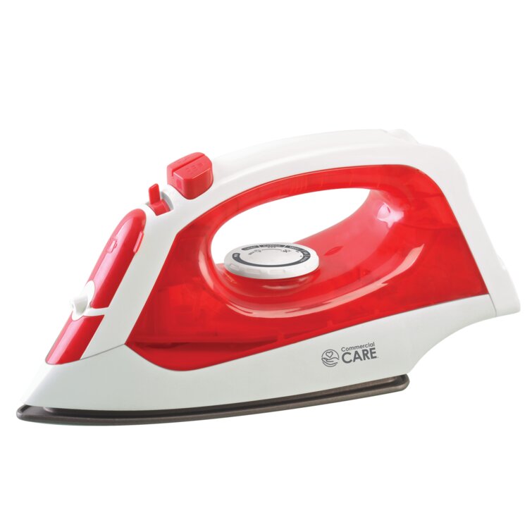 Irons + Steamers, Garment Care, Variable Control Compact Steam Iron, Red