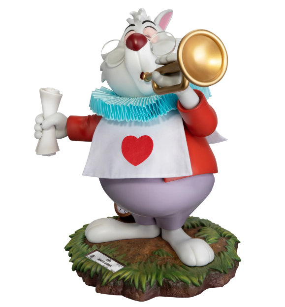 LM Treasures Alice In Wonderland Master Craft The White Rabbit Table ...