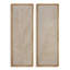 Ensemble de 2 reproductions d'art mural encadrées sur toile 60 "x 20" x 2 pièces, 60 "x 30" x 2 pièces-539622591-539856643