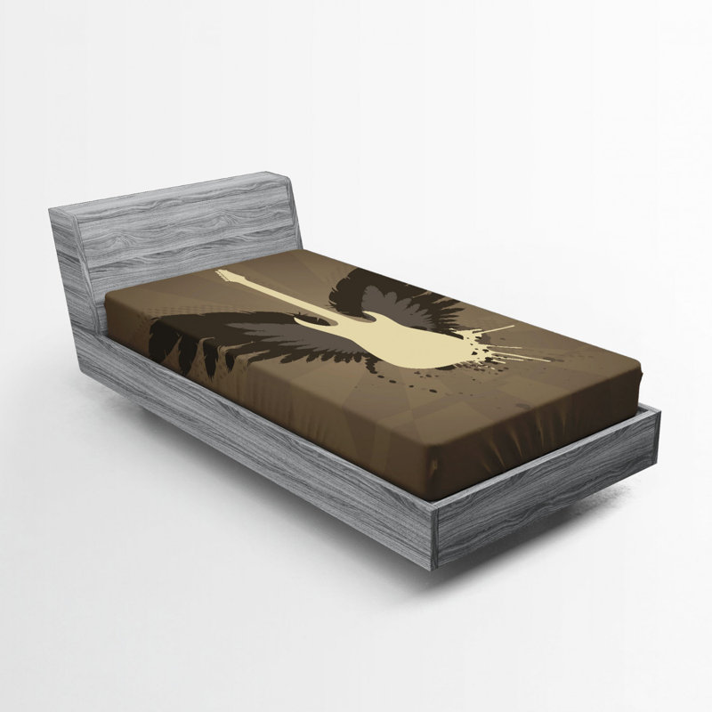 Drap-housse guitare en microfibre, Simple