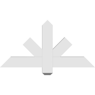 Kennewick Architectural Grade PVC Gable Bracket