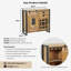 Everard 100cm Bar Cabinet