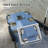 Tanning Chaise Lounge Chair, 4-Position Beach Chair with Face & Arm Holes, Pillow headrest, Adjustable Sunbathing Chair-592366549