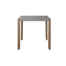 Aston Newport Loft Dining Table, 30 in. High Faux Concrete Grey Top with Light Amber Wood, Rustic Industrial Style, 48 in. L x 38 in. D, Mix and Match with Newport Collection
