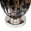 Calmers 67.3cm Table Lamp with Glass Base For Bedroom Furniture, Bedside Buffet Lamp with Linen Shade-76447654-76447655