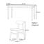 Ensemble de table multifonctionnel en bois massif raffiné-111362422