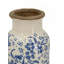 Vase en céramique avec motifs floraux traditionnels-684463537