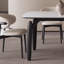 Table et chaise de salle à manger légère et luxueuse-109703146