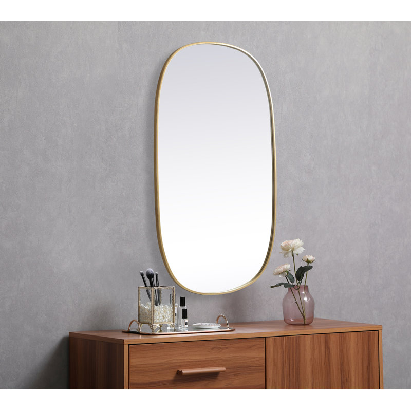 Miroir Bertin, Laiton, 48 po x 30 po 