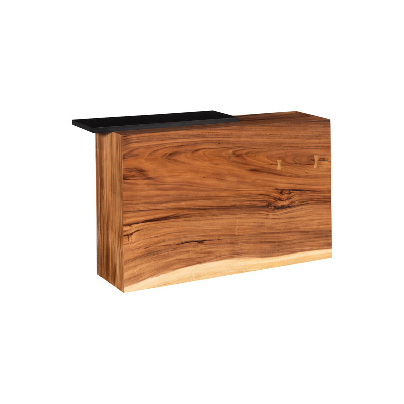 Plateau Console Table with Shelf