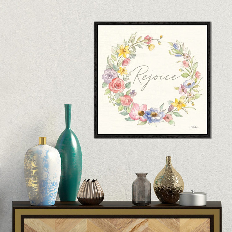Happy Easter IV by Silvia Vassileva - Floater Frame Gallery-Wrapped Canvas Giclée on Canvas