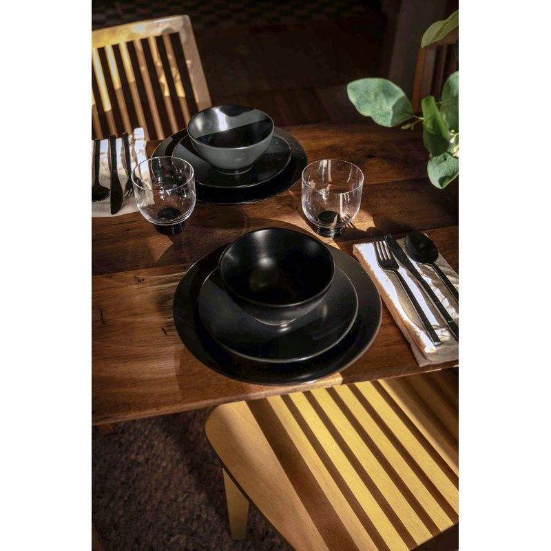 Fortessa Heirloom 8" Salad Plate, Charcoal
