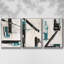 Ensemble de 3 pièces encadrées sur toile "Geometric Notes II"-97792059-97792065