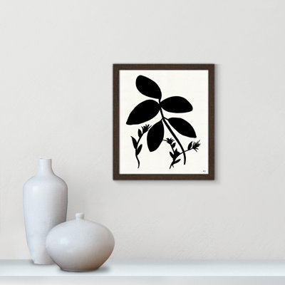 «Athis Silhouette Garden II» par Susan Jill - cadre photo, impression sur papier