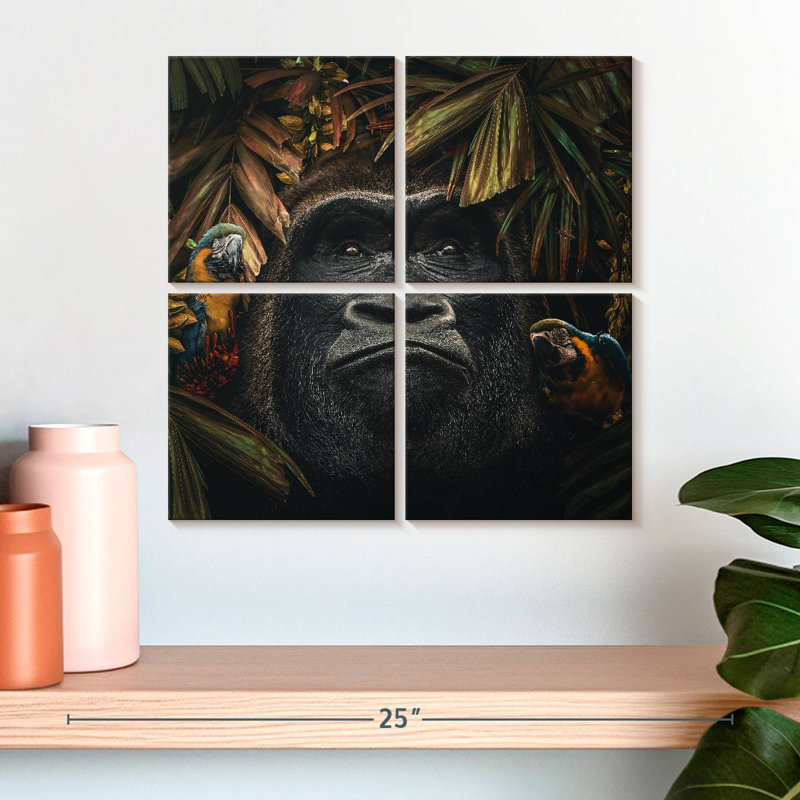 Brampt Gorilla II, 18" H x 18" W