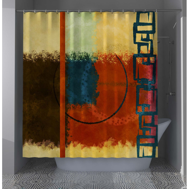Rideau de douche Hills par Staci Maxwell