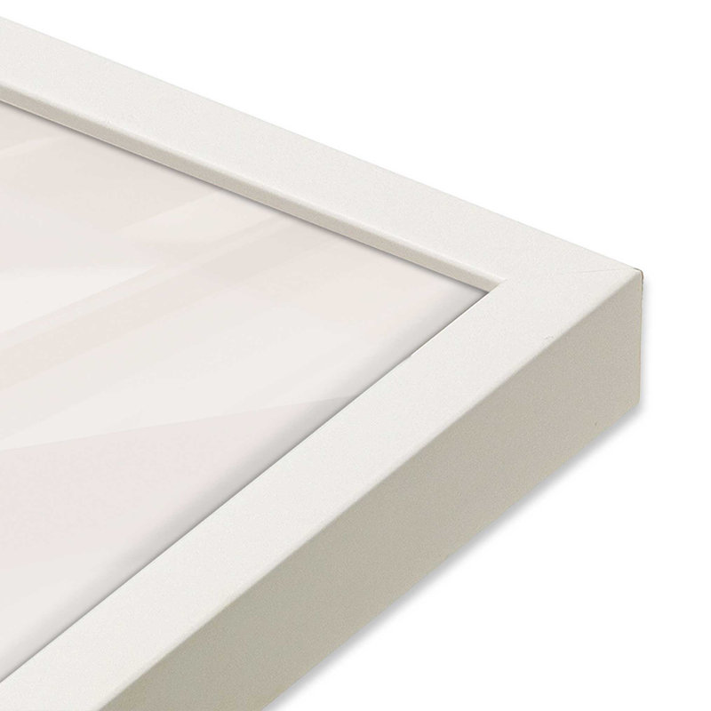 Ensemble de 2 pièces 2 "Scenic Escapes, Blanc opaque, H 25 po x l 19 po