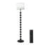 Lampe sur pied 63 po avec ampoule à intensité variable et télécommande