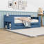Lit de jour en bois avec bureau amovible, tiroirs de rangement et tablettes-1525961312-1525961316
