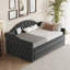 Lit de jour capitonné capitonné avec couchette-1091947844