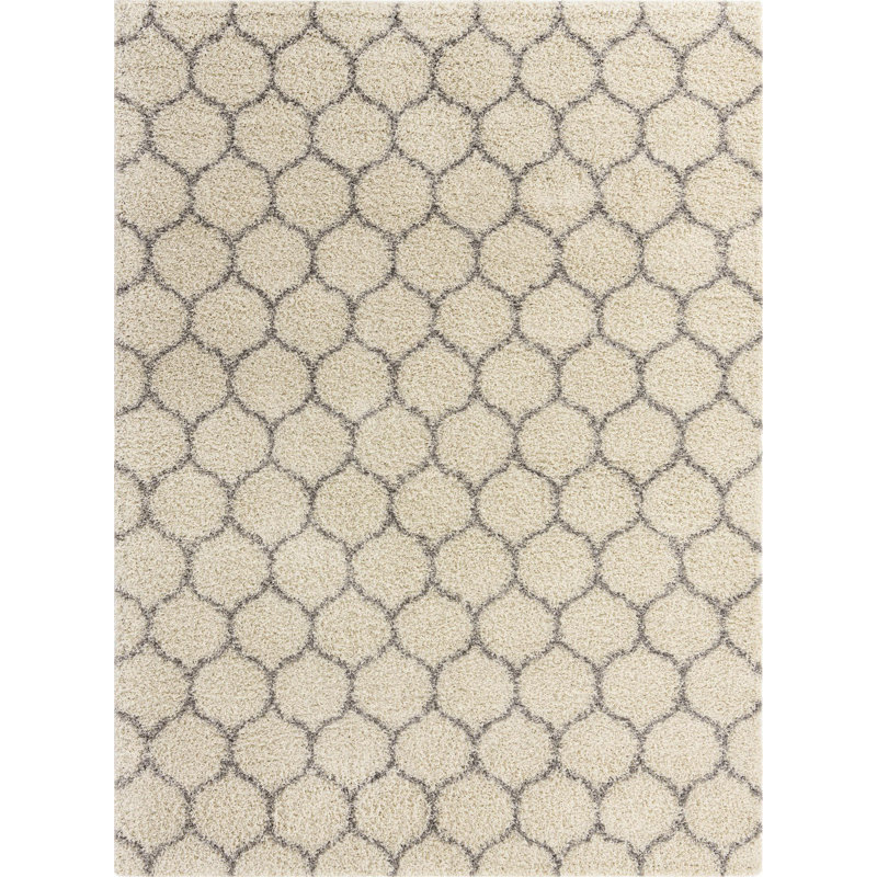 Geometric Indoor Rug, Rectangle 9' x 12'