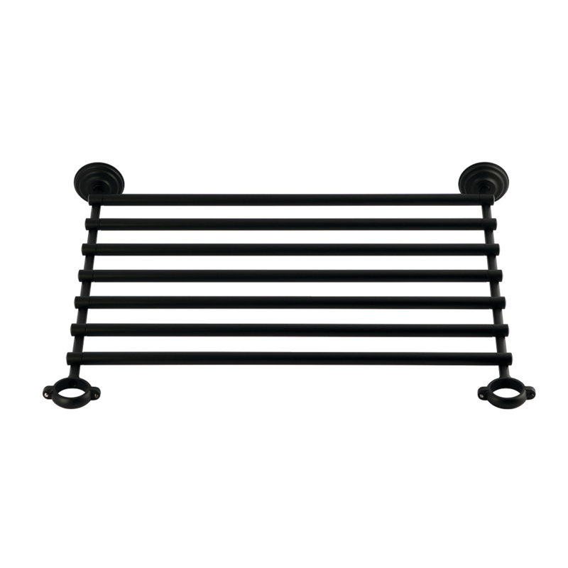 Étagère de rangement Kingston Legs VBHSB20188 Covington pour la série Vbh211833x, nickel brossé Kingston, Noir mat