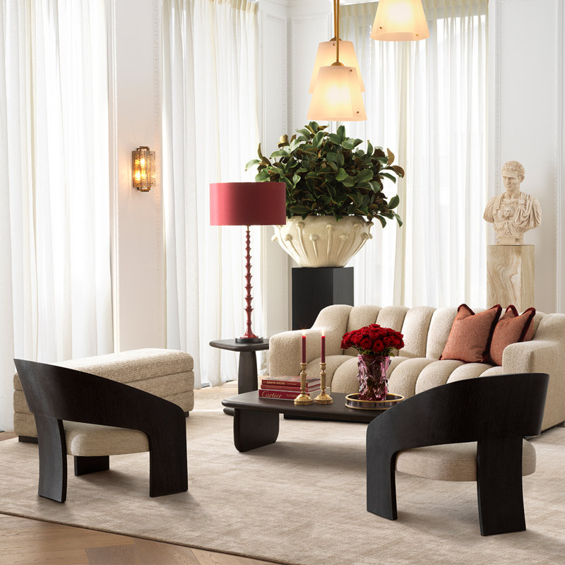 Solid Wood End Table