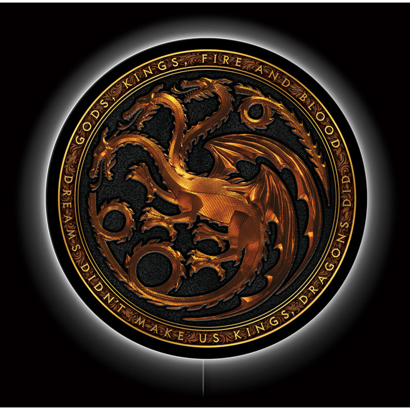 Enseignes lumineuses DEL House of Dragon