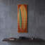«Surfboard Sunset» par Edward M. Fielding, art mural en métal doré, 12 po x 36 po