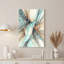 Art abstrait bleu sarcelle et aquarelle-133561081