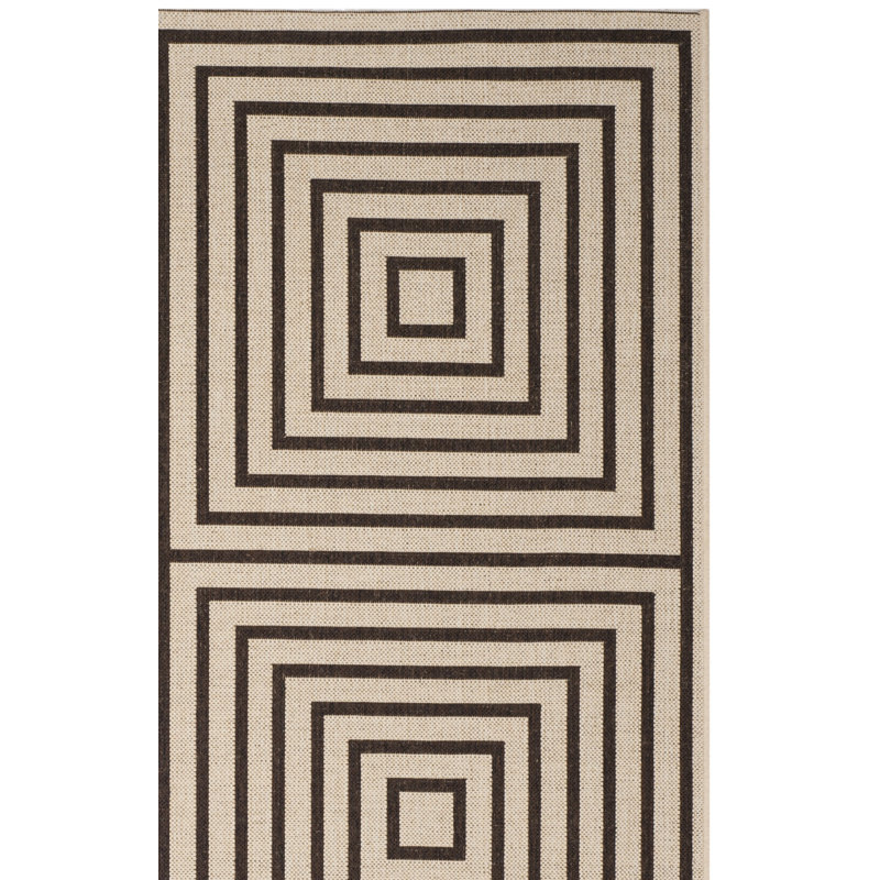 Tapis géométrique Allenspark 100 Performance, Rectangle 4 pi x 6 pi