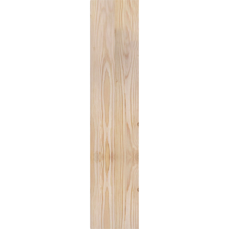 Artisan traditionnel en bois rustique, Sapin Douglas de 5 1/2 po (lisse), P 14 po x H 26 po