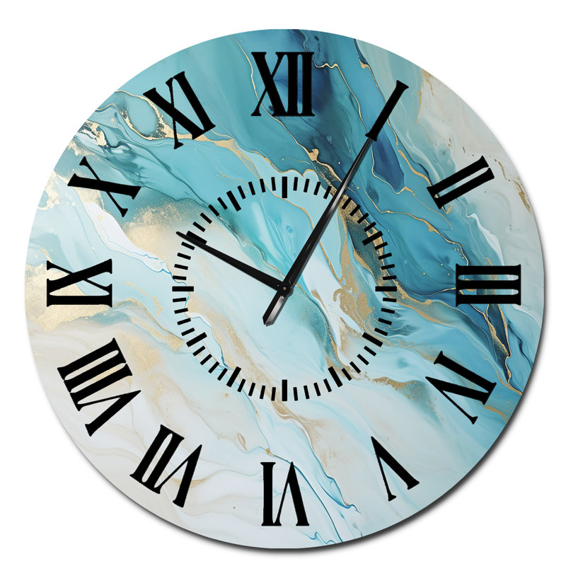 Horloge murale Glacier, Surdimensionné