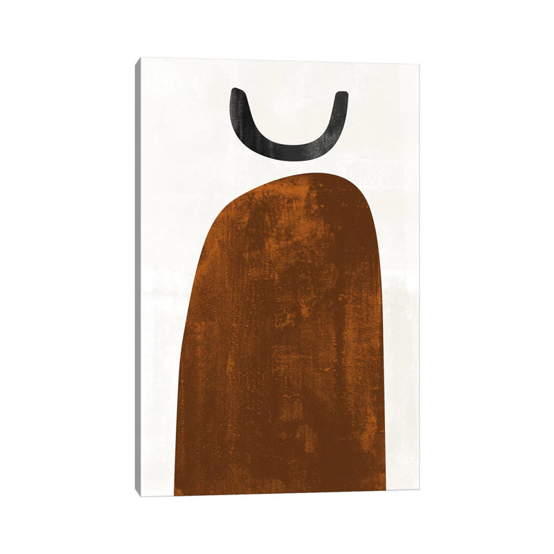 Abstraction de rouille-reproduction d’art, Pas de tapis, H 60 po x l 40po x P 1,5 po, Toile tendue