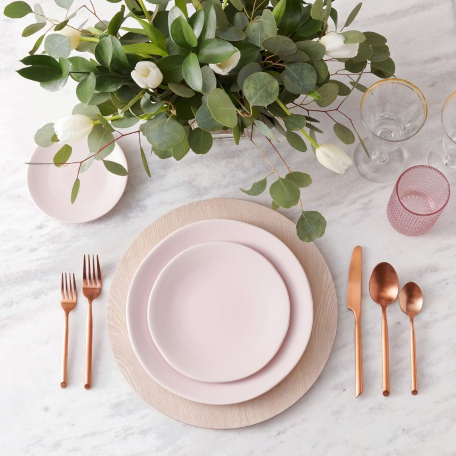 Heirloom 8" Salad Plate, Blush