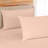 Royale Linens 300 Thread Count 100% Long Staple Combed Cotton Sheet Set - 4 Piece Bed Sheets - 1 Fitted, 1 Flat & 2 Pillow cases - Soft Cool & Crisp Sheet Set-114665928-114665932