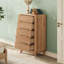 Commode 5 tiroirs Donati, commode en bois-1403655142