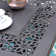 Angelleigh Rectangular Powder Coated Aluminum Outdoor Bistro Table