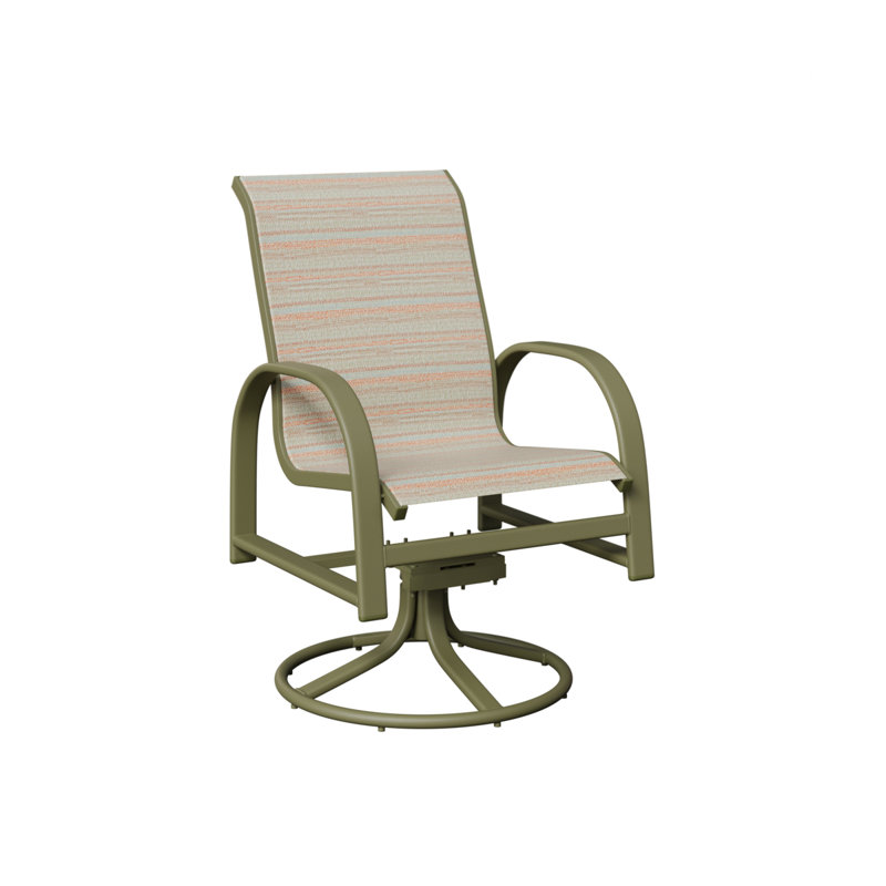 Chaise berçante berçante pivotante Berlin Gardens, Echo opale, Vert sauge