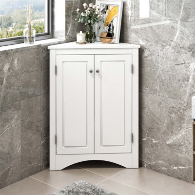 Versatile Bathroom Storage Cabinet With Adjustable Shelves And Moisture-Proof Design, Ideal For Home Organization