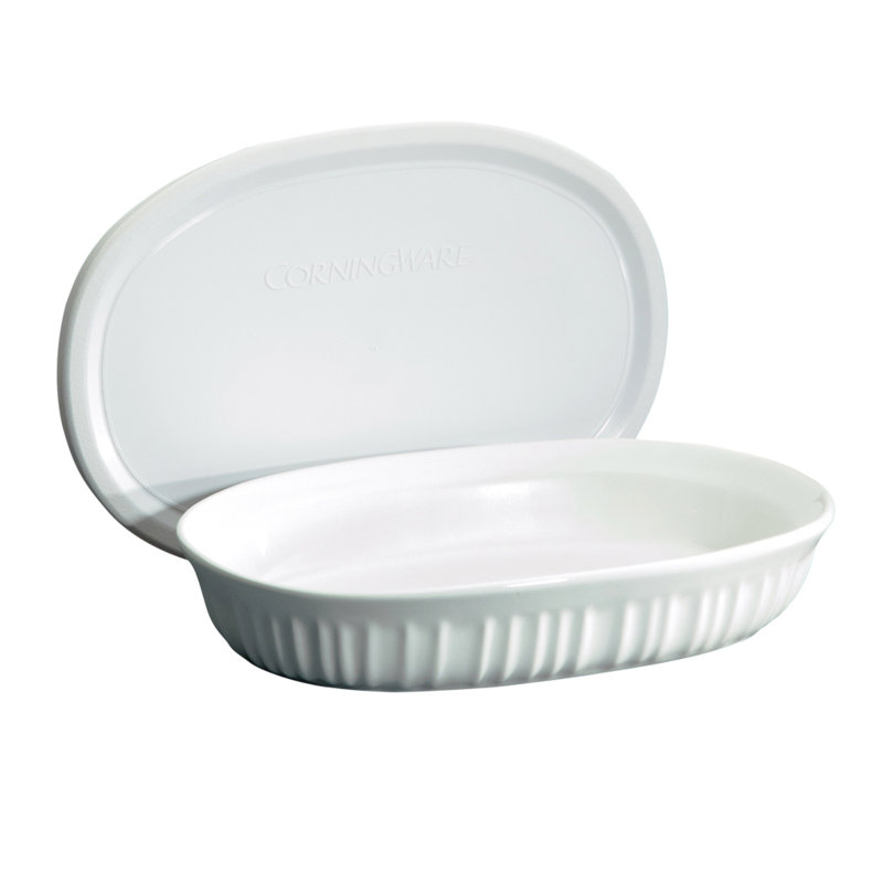 Plat ovale avec couvercle en plastique Petya Pantry