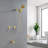 Volume Control Complete Shower System with Rough in-Valve-98713220