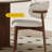 V-shaped rock plate dining table and chairs