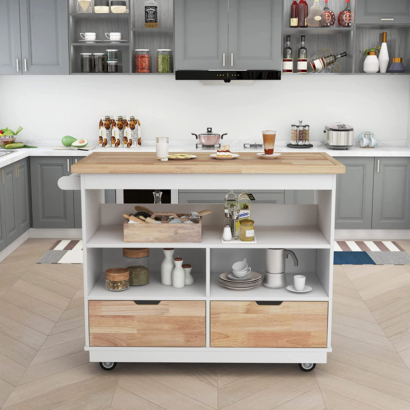 Wood Kitchen Island