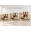 «Autumn Window Garden», art mural sur toile tendue-608976616