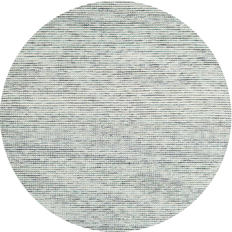 Tapis gris zone contemporaine, Rond 7 pi