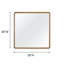 Petit miroir mural rond en latte pour la maison | Idée de cadeau-125533320